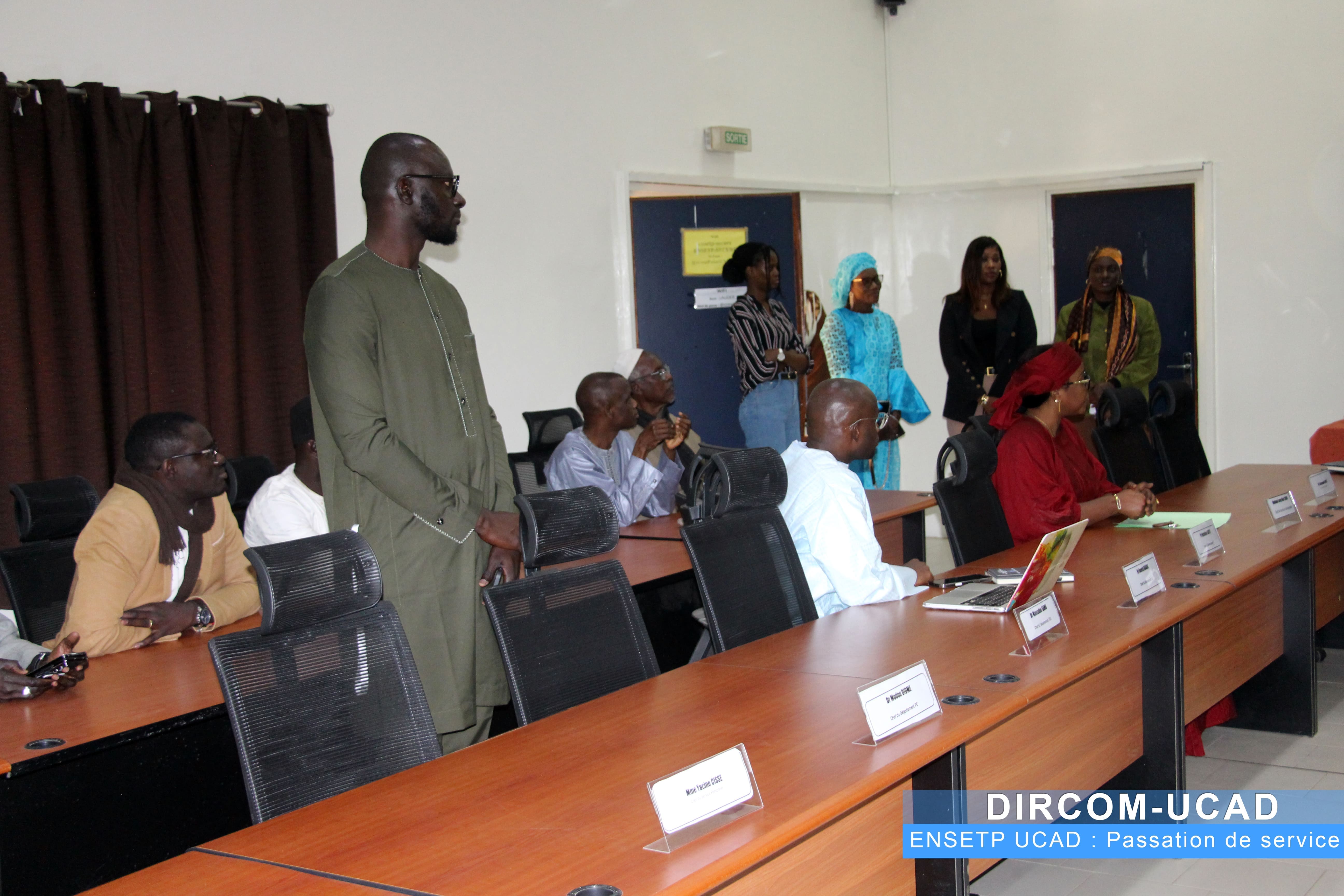 Passation de service à l’ENSETP : Un nouveau souffle pour l’excellence technique.